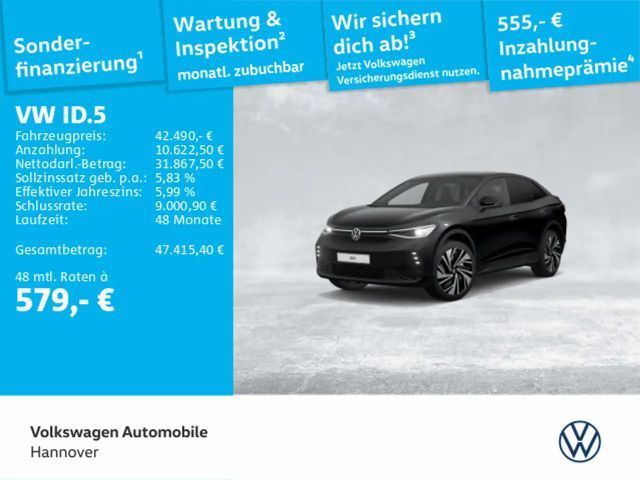 Volkswagen ID.5 GTX ACC HUD IQ.Light Navi Kamera Pano PDC S 2024 Elektrisch