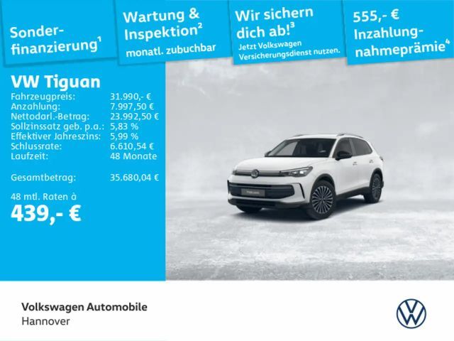 Volkswagen Tiguan 1.5 eTSI DSG Goal AHK ACC Kamera DigCockp 2025 Benzine