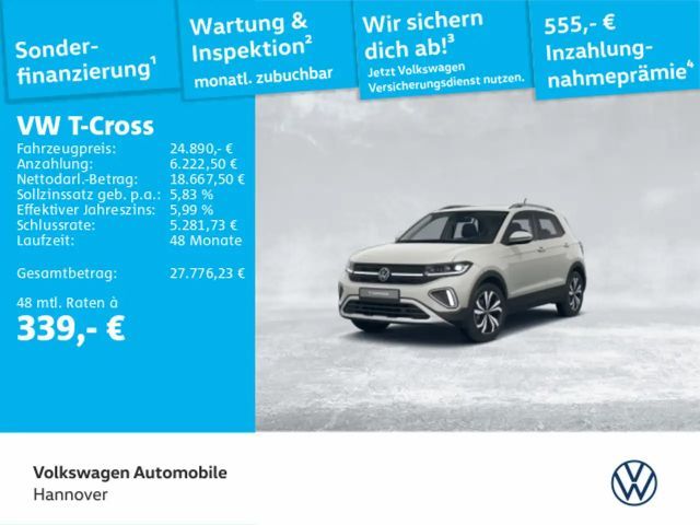 Volkswagen T-Cross 1.0 TSI Style AHK DigCockpit IQ.Light Na 2025 Benzine