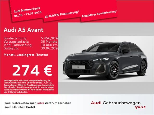 Audi A5 TFSI S line edition one StdHzg/AHK/Matr 2025 Benzine