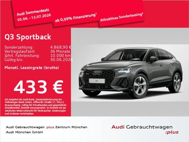 Audi Q3 40 TFSI qu. S tronic S line AHK/Nav 2025 Benzine