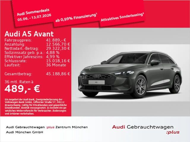 Audi A5 TDI S tronic Matrix/Virtual+/ACC/Navi 2025 Diesel
