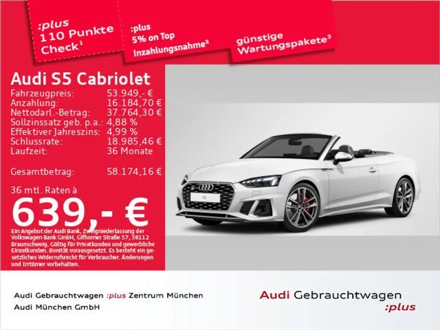 Audi S5 TFSI tiptr. B&O/Massage/Virtual+ 2024 Benzine