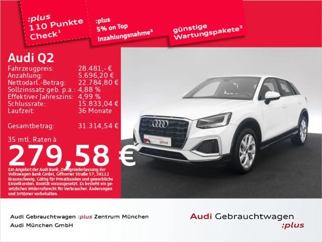 Audi Q2 35 TFSI S tronic advanced AHK/Navi+ 2023 Benzine