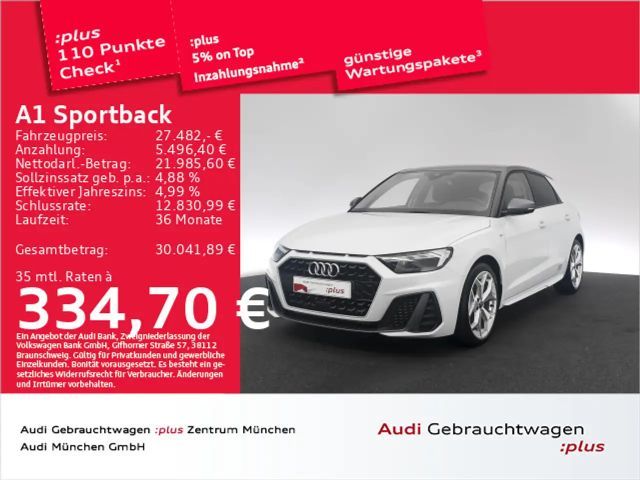 Audi A1 40 TFSI S tronic S line SONOS/LED/V 2022 Benzine