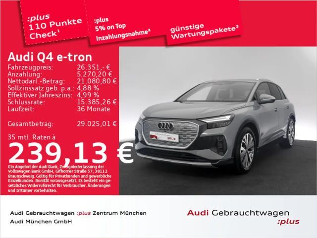 Audi Q4 e-tron 35 advanced 19"Zoll/Navi+ 2023 Elektrisch