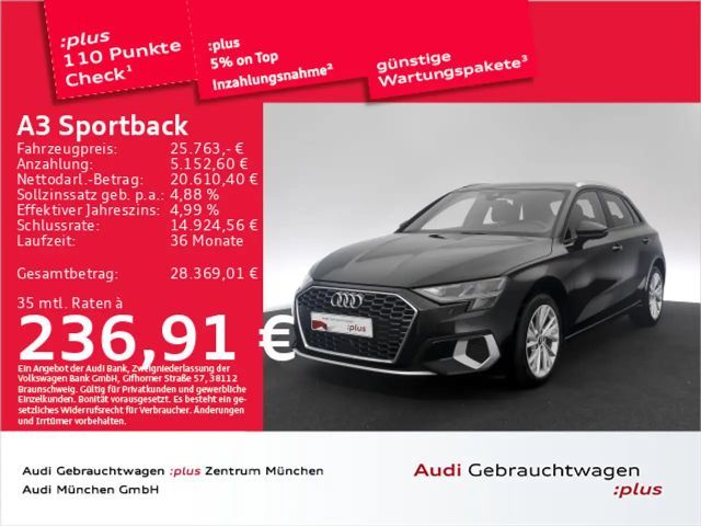 Audi A3 35 TDI S tronic Navi+/Virtual/Kamer 2022 Diesel