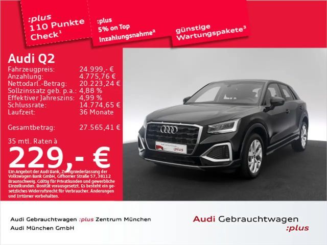 Audi Q2 35 TFSI S tronic advanced Navi+/PDC 2023 Benzine