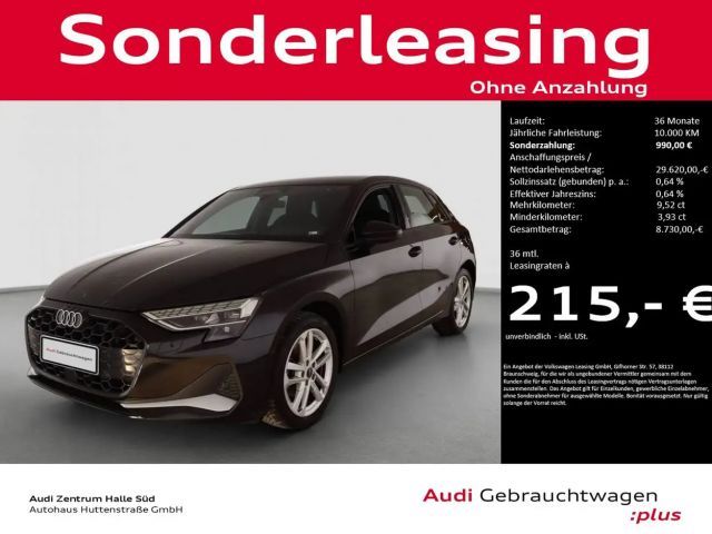 Audi A3 Sportback TFSI advanced LED KAMERA eSITZ NAVI 2025 Benzine