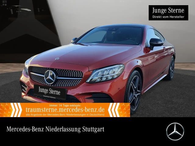 Mercedes-Benz C 300 Coupé AMG+NIGHT+PANO+LED+KAMERA+SPUR+TOTW 2022 Benzine