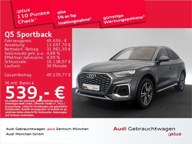 Audi Q5 50 TDI qu. tiptr. S line AHK/Matrix 2022 Diesel