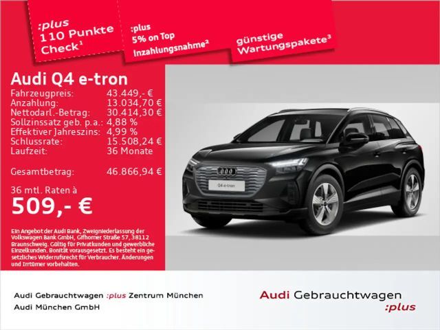 Audi Q4 e-tron 45 Wärmep./Leder/Matrix 2025 Elektrisch