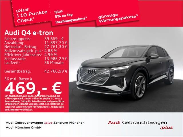 Audi Q4 e-tron 50 qu. S line AHK/Kamera/Navi+ 2023 Elektrisch