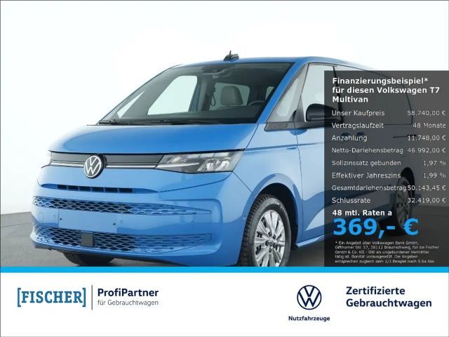 Volkswagen T7 Multivan 1.5 eHybrid 4Motion DSG Life lang LÜ AHK Navi Harm 2025 Hybride / Benzine