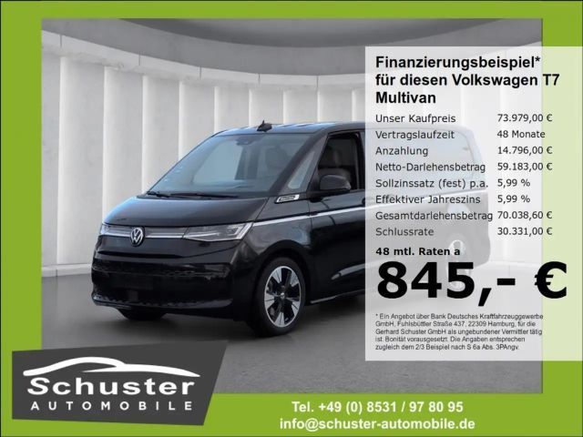 Volkswagen T7 Multivan lang 4Mot eHyb*360°Ka Sitzbelüft AHK 2025 Hybride / Benzine