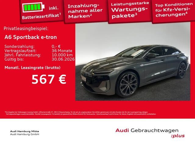 Audi A6 e-tron S line AHK LM21 2025 Elektrisch