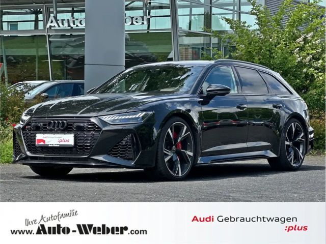 Audi RS6 Avant BLACK PANO HUD LASER NACHTS 280km/h 2025 Benzine
