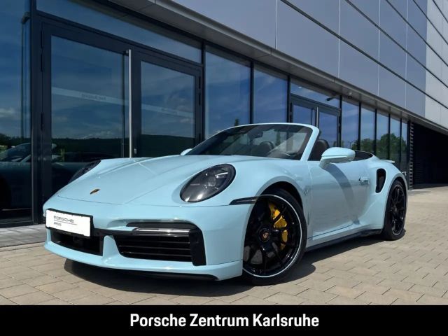 Porsche 992 911 Turbo S Cabriolet Burmester Sportabgas 2023 Benzine