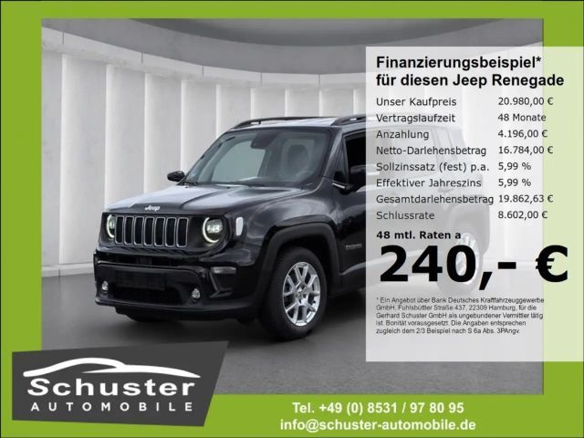 Jeep Renegade Longitude 1.5 MHyb*Autom ACC LED R-Kam 2024 Benzine