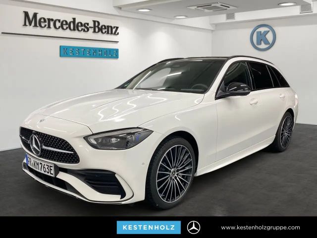 Mercedes-Benz C 300 de T-Modell AMG+PANO+AHK+DIGITAL+360°+DIST 2025 Hybride / Diesel