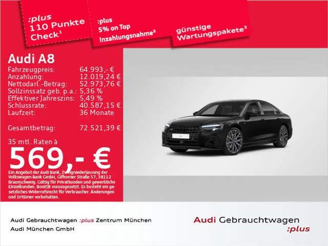Audi A8 50 TDI qu. S line 21"Zoll 2024 Diesel
