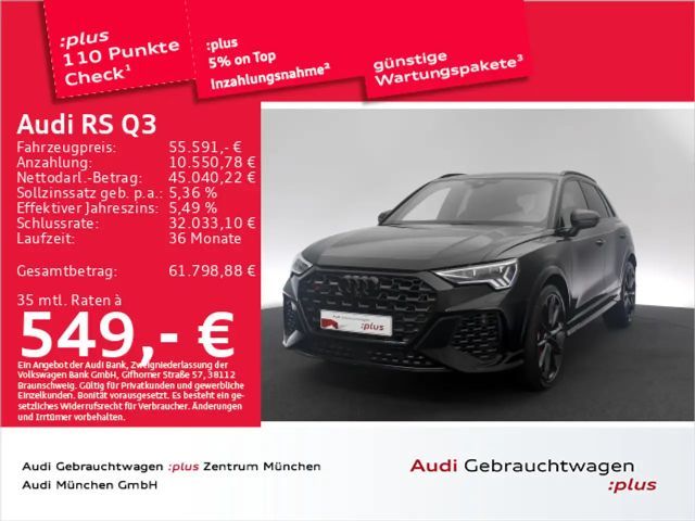 Audi RS Q3 S tronic Pano/AHK/Matrix/Virtual+/ACC/SONO 2023 Benzine