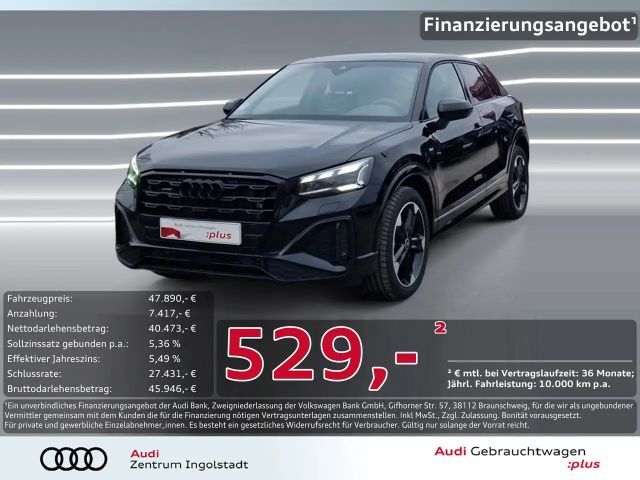 Audi Q2 40 TFSI qu S line MATRIX S-Sitz Kam. AHK 18" 2026 Benzine