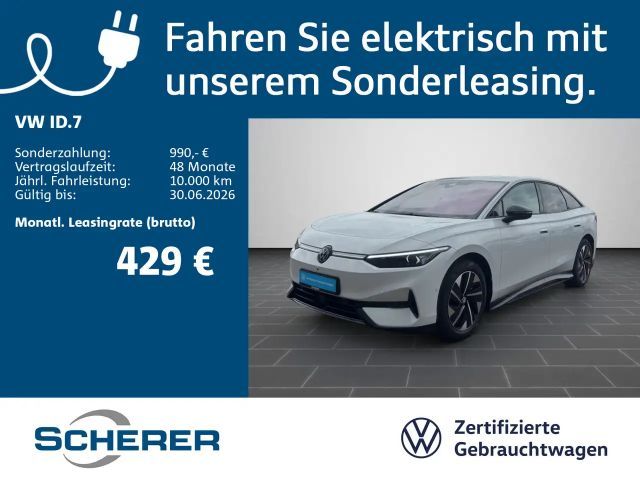 Volkswagen ID.7 PRO ELECTRIC IQ.LIGHT NAVI AHK AREA VIEW ID 2025 Elektrisch