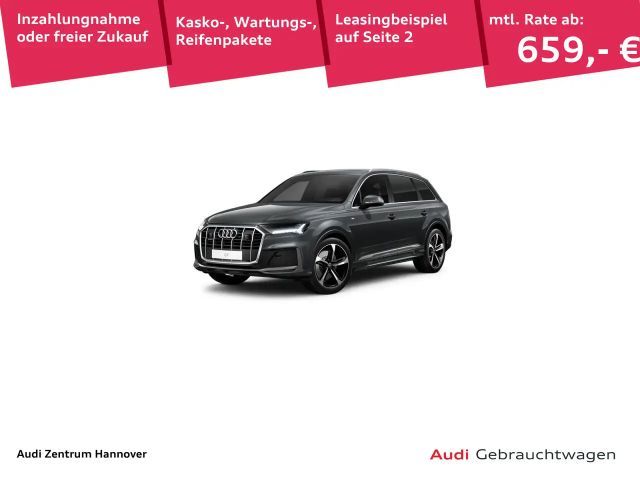 Audi Q7 S line 50 TDI quattro Matrix Standh Pano B&O 2023 Diesel