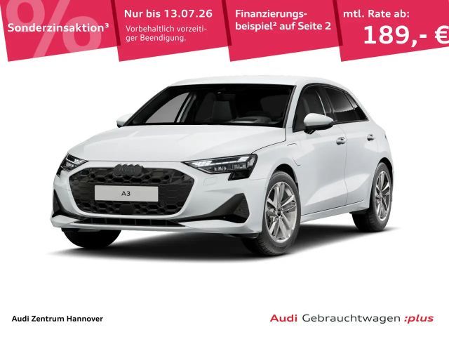 Audi A3 advanced 40 TFSI e Head-Up Standkli 2025 Hybride / Benzine