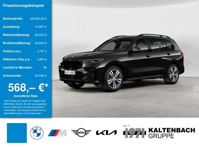 BMW X7 xDrive 40d M-Sport PANO AHK HUD 360° LED 2022 Diesel