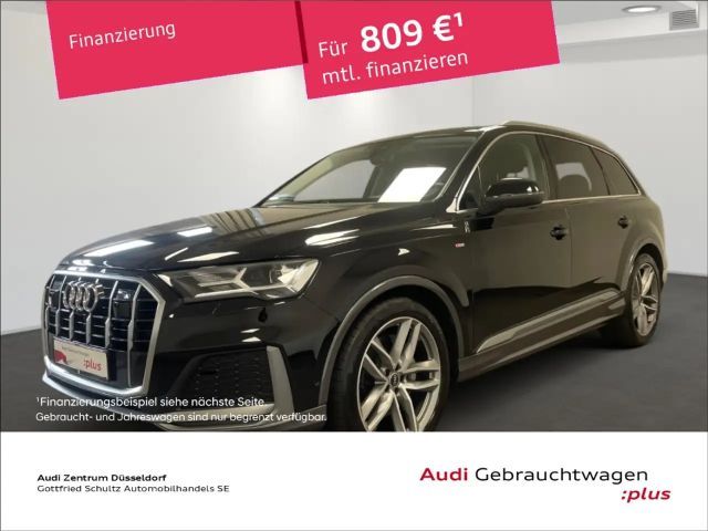 Audi Q7 50 TDI quattro S line PANO 7 SITZER RFK ACC 2023 Diesel