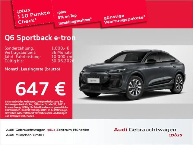 Audi Q6 e-tron performance ACC/LuftFed/HuD 2025 Elektrisch