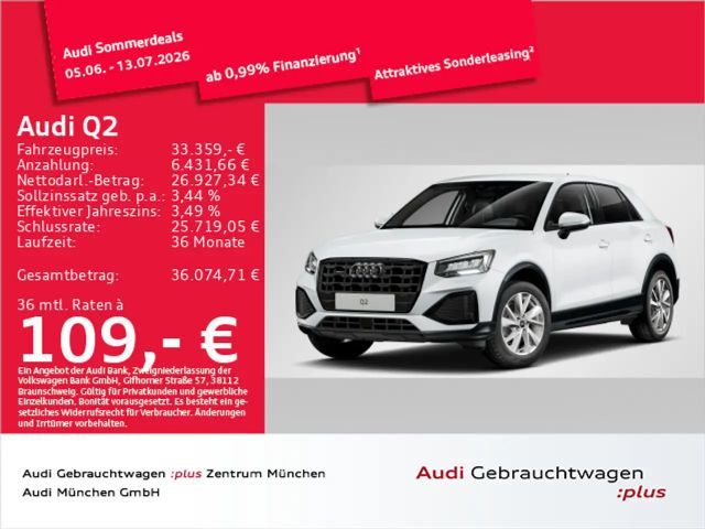 Audi Q2 40 TFSI qu. S tronic advanced ACC/Navi+/Priva 2025 Benzine