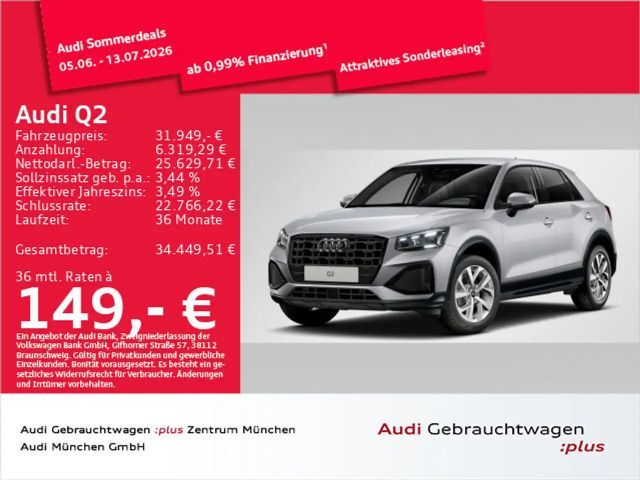Audi Q2 35 TFSI S tronic advanced Virtual+/Matrix/ACC 2025 Benzine