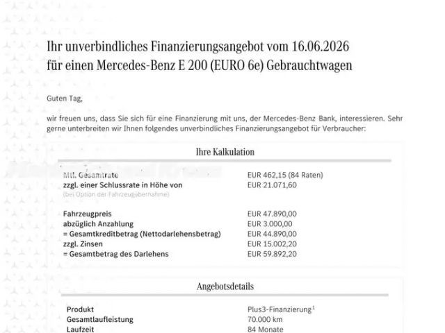 Mercedes-Benz E 200