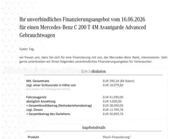 Mercedes-Benz C 200