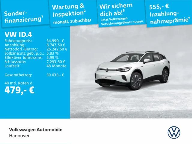 Volkswagen ID.4 Pro Performance AHK Kamera ACC LED Navi PDC 2023 Elektrisch