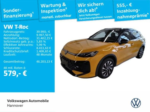 Volkswagen T-Roc 1.5 eTSI DSG R-Line Navi LED-Matrix Kamera 2025 Benzine