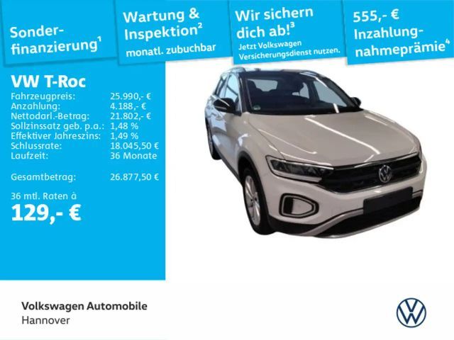 Volkswagen T-Roc 1.0 TSI Life Navi AHK LED STHZG DigCockpit 2025 Benzine