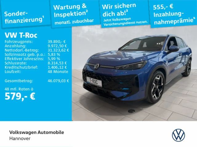 Volkswagen T-Roc 1.5 eTSI DSG R-Line Navi AHK Kamera HUD AC 2026 Benzine