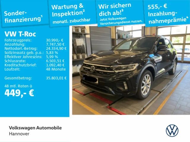 Volkswagen T-Roc 2.0 TSI DSG R-Line 4Motion Navi STHZG Kame 2023 Benzine