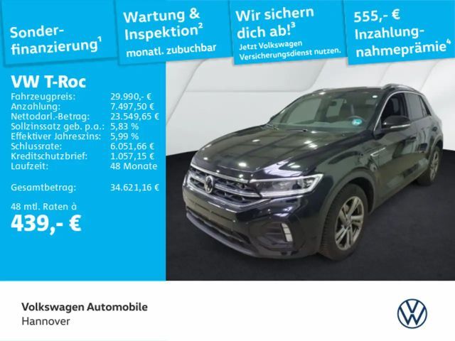 Volkswagen T-Roc 1.5 TSI DSG R-Line Navi AHK Kamera ACC LED 2025 Benzine