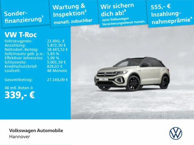 Volkswagen T-Roc 1.0 TSI R-Line Navi AHK Kamera ACC LED Dig 2023 Benzine