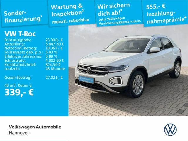 Volkswagen T-Roc 1.5 TSI DSG Style Navi ACC LED Dig.Cockpit 2022 Benzine