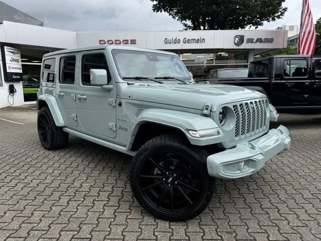 Jeep Wrangler Unlimited Rubicon 4xe Sonder-Umbau Komplettlackier 2023 Hybride / Benzine
