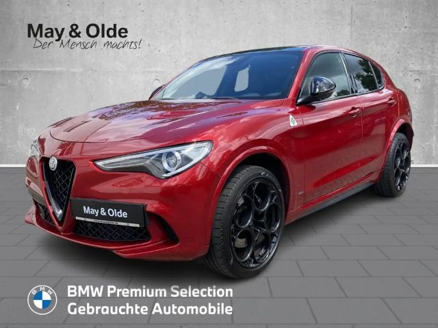 Alfa Romeo Stelvio Quadrifoglio Pano Navi Leder H/K Sound ACC Keyless 2022 Benzine