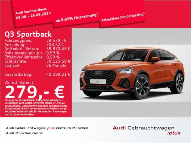 Audi Q3 35 TFSI S tronic S line Virtual/ACC 2025 Benzine