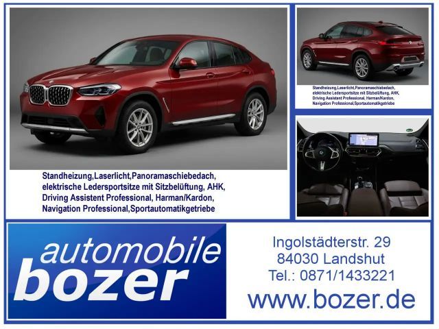 BMW X4 xDr30d Std.Heiz,Pan-Dach,Echtleder NP:93.840 2024 Diesel