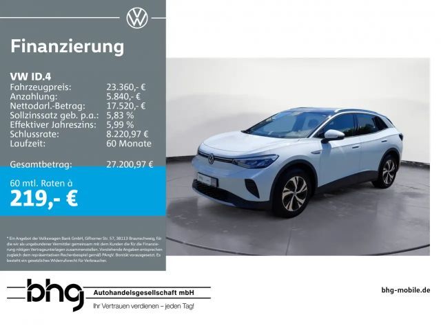 Volkswagen ID.4 Pure Performance 1-G-Autom. WÃÂ¤rmepumpe W 2022 Elektrisch